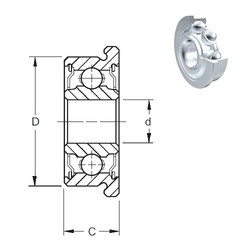 Bearing F696A-2Z ZEN