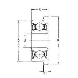 Bearing FR2-6ZZ FBJ