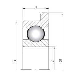 Bearing FL618/7 ISO