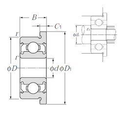 Bearing FL688AZZ NTN