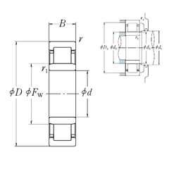 Bearing NU2304 ET NSK