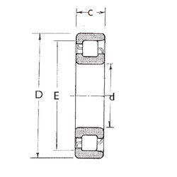 Bearing NF318 FBJ