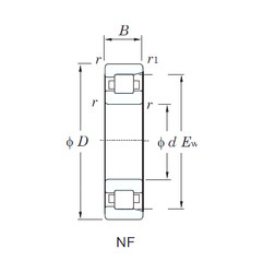 Bearing NF307 KOYO