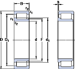 Bearing NJG 2338 VH SKF