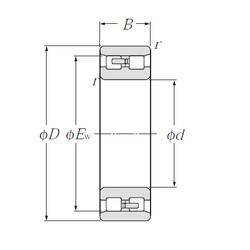 Bearing NN4934 NTN