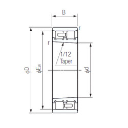 Bearing NN3018K NACHI