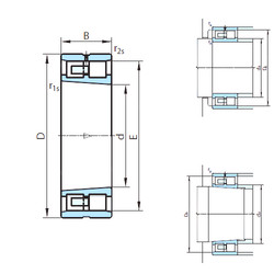 Bearing NN3072K PSL