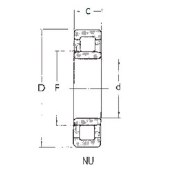 Bearing NU220 FBJ