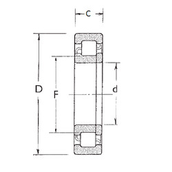 Bearing NUP2304 FBJ