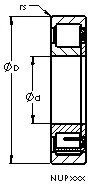 Bearing NUP2207 E AST