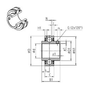 Bearing CUC205-14 SNR