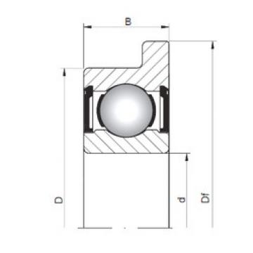 Bearing FL60/2,5 ZZ ISO