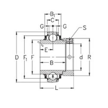 Bearing GNE30-KRRB NKE