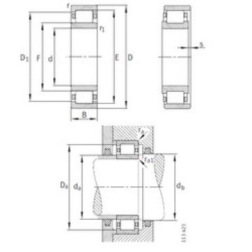 Bearing NU2244-EX-M1 FAG