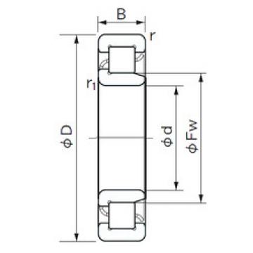 Bearing NJ 10/500 NACHI