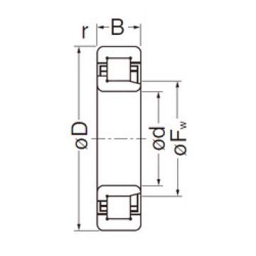 Bearing NJ2207EG NACHI