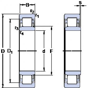 Bearing NU 210 ECM/C3VL0241 SKF