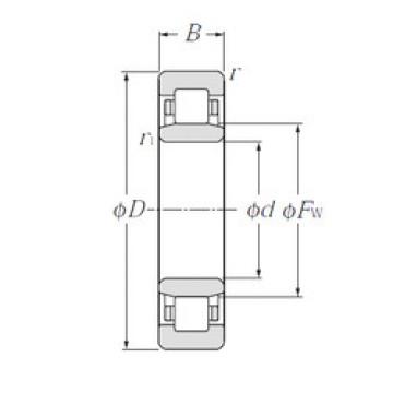 Bearing NU10/500 NTN