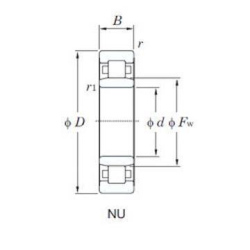 Bearing NU1012 KOYO