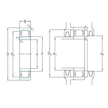 Bearing NU1009ECP/HC5C3 SKF