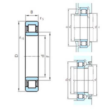 Bearing NU1040 PSL