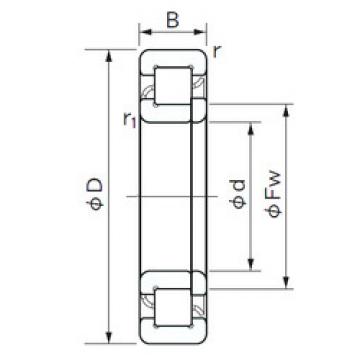 Bearing NUP 10/500 NACHI