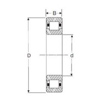 Bearing NUP 2307 SIGMA