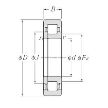 Bearing NUP211E CYSD